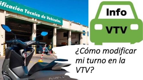 Modificar turno VTV en provincia de Buenos Aires