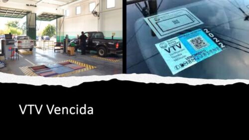 circular con la VTV vencida en la Provincia de Buenos Aires